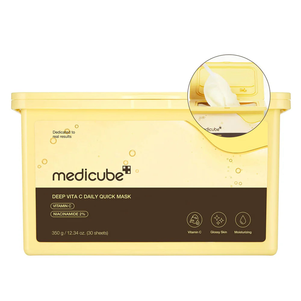 MEDICUBE Deep Vita C Quick Mask (30 Pieces)