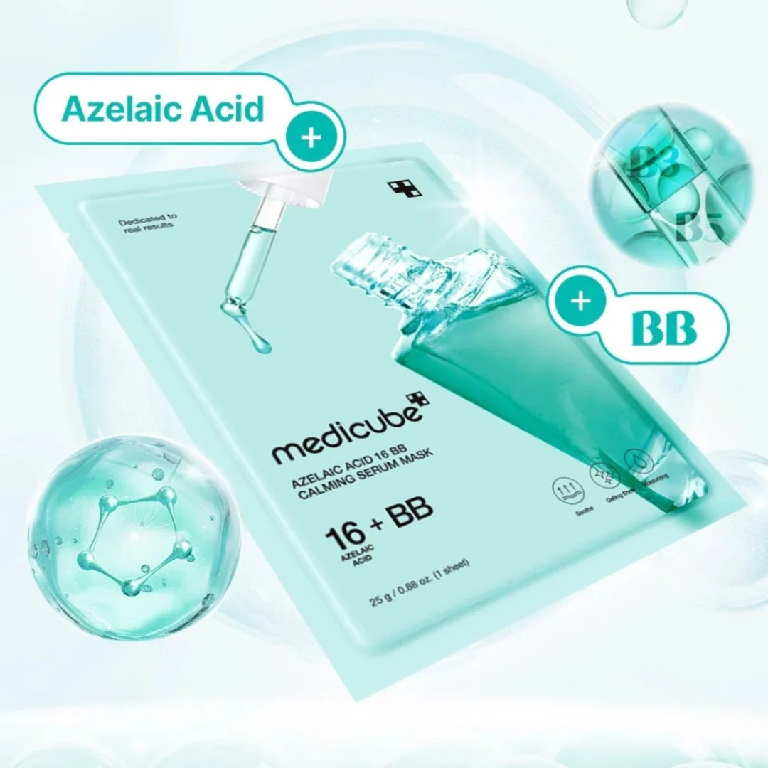 Medicube AZELAIC ACID 16 BB CALMING SERUM MASK (1EA)