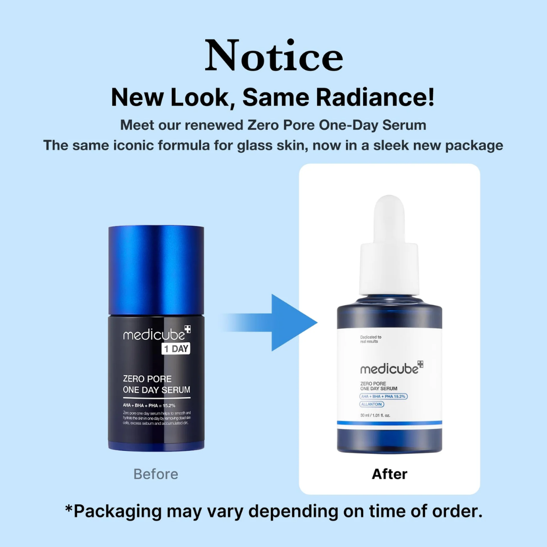 medicube - Zero Pore One Day Peptide Serum - 30ML