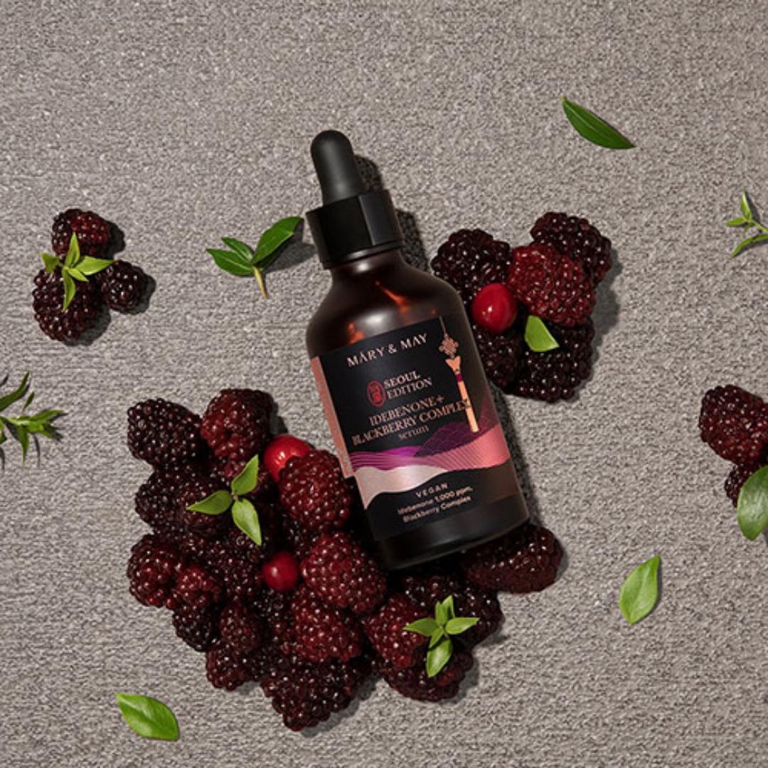 Mary & May Idebenone + Blackberry Complex Serum 80ML