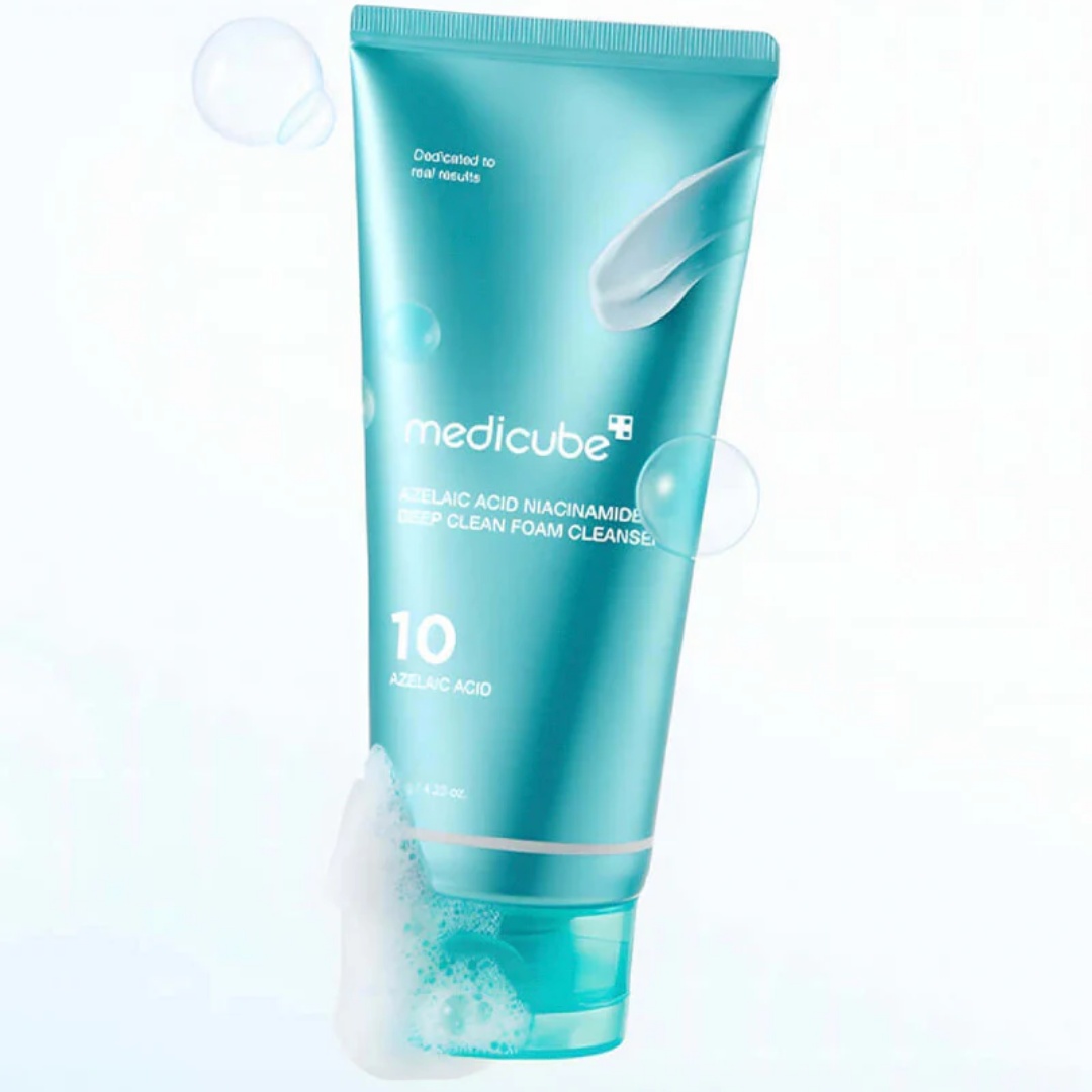 Medicube - AZELAIC ACID NIACINAMIDE DEEP CLEAN FOAM CLEANSER 120g