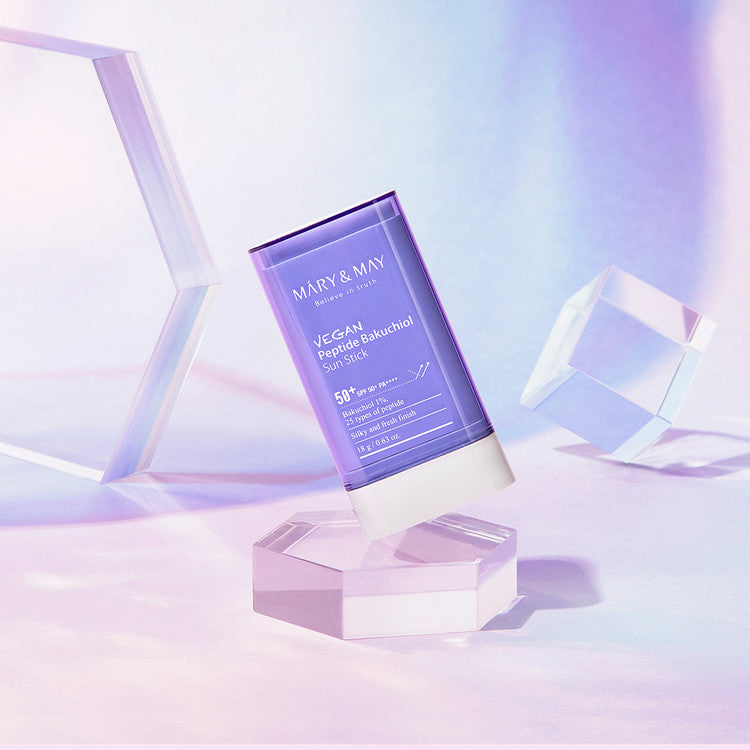 Mary & May Vegan Peptide Bakuchiol Sun Stick SPF50+ PA++++