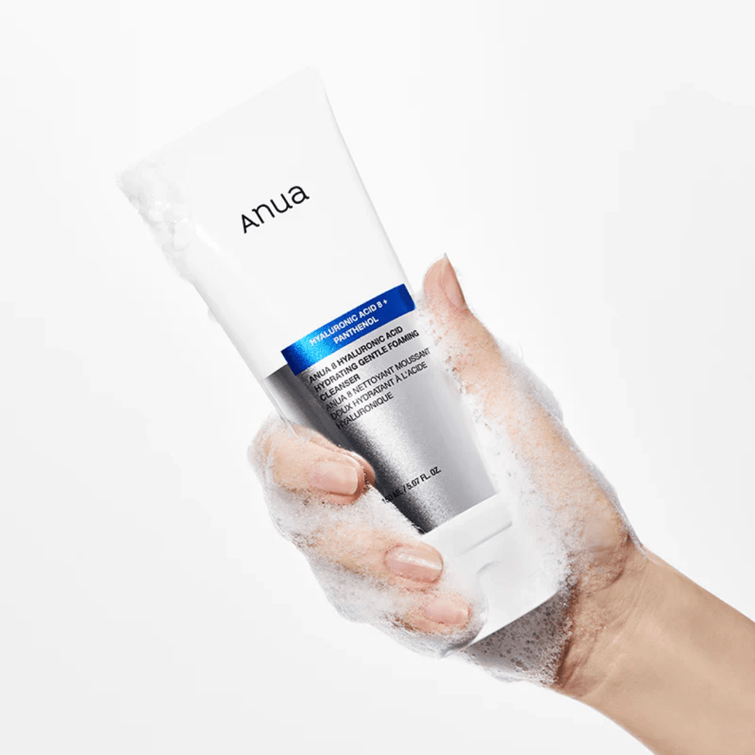 Anua - 8 Hyaluronic Acid Hydrating Gentle Foaming Cleanser - 150ML - AU Beauty Bazaar