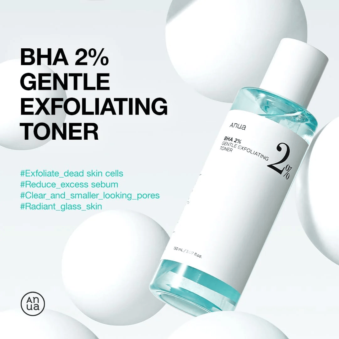 Anua - BHA 2% Gentle Exfoliating Toner - 150ML - AU Beauty Bazaar