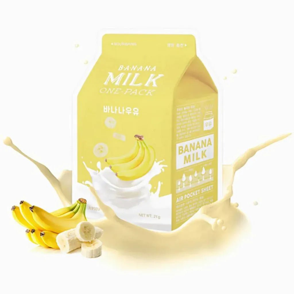 A'PIEU - Milk One Pack 1 piece Banana - AU Beauty Bazaar