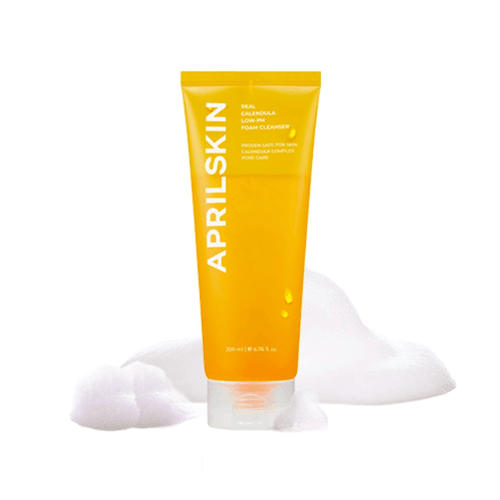 APRILSKIN - Real Calendula Low - pH Foam Cleanser 200G - AU Beauty Bazaar