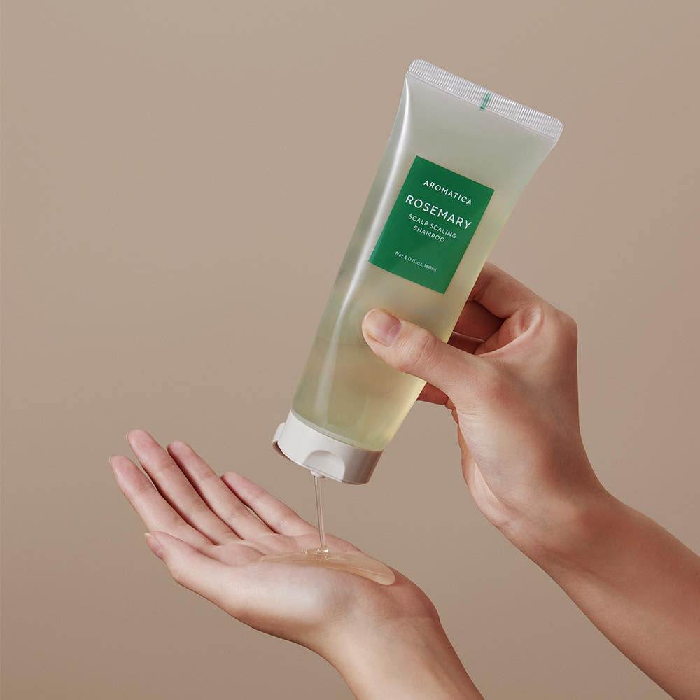 Aromatica - Rosemary Scalp Scaling shampoo 180ml - AU Beauty Bazaar