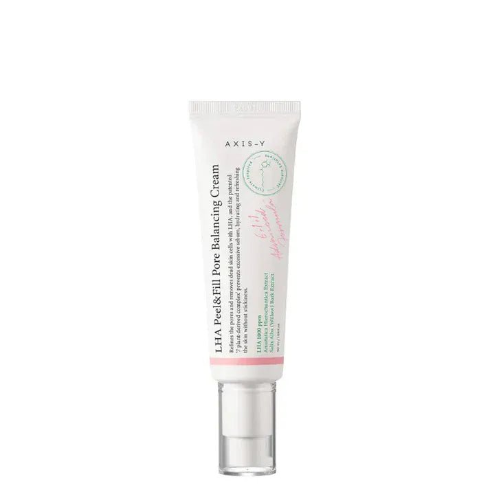 AXIS - Y LHA Peel & Fill Pore Balancing Cream 50ml - AU Beauty Bazaar