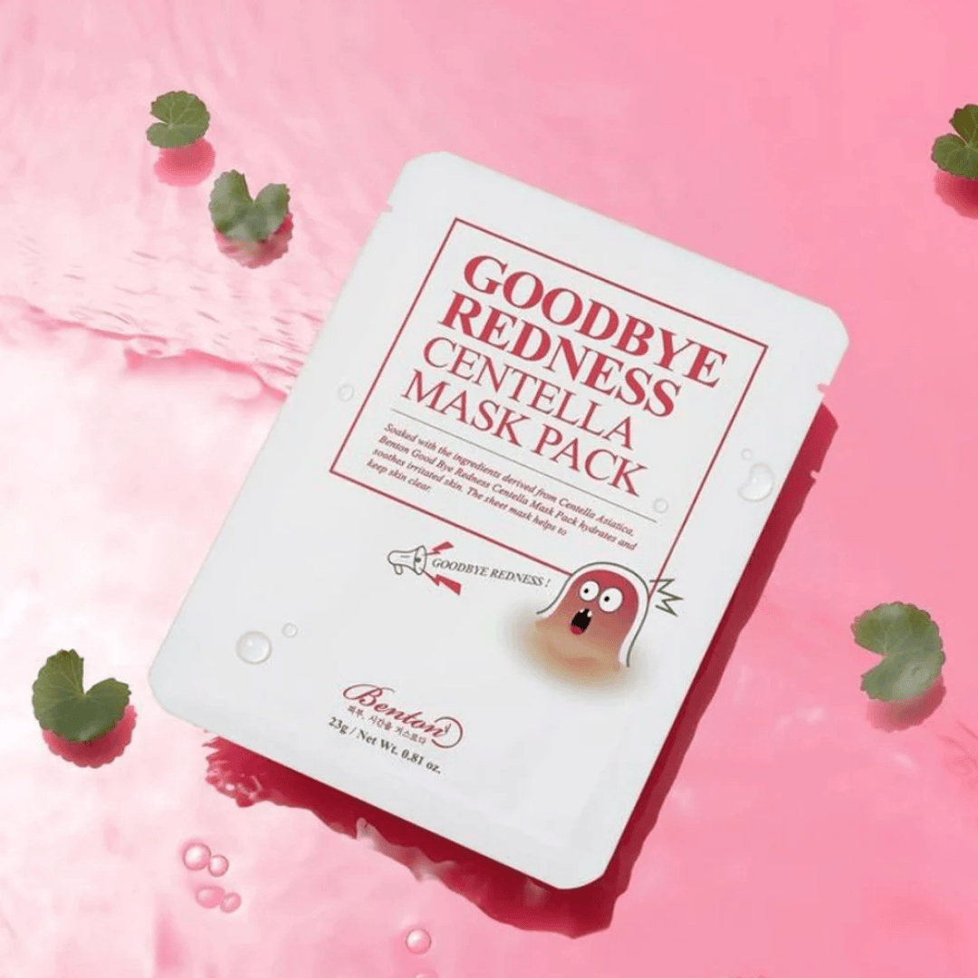 Benton Goodbye Redness Centella Mask Pack 23g - AU Beauty Bazaar