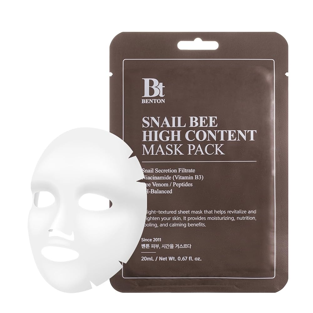 Benton Snail Bee High Content Mask Pack Sheet 20g (1 Pc) - AU Beauty Bazaar