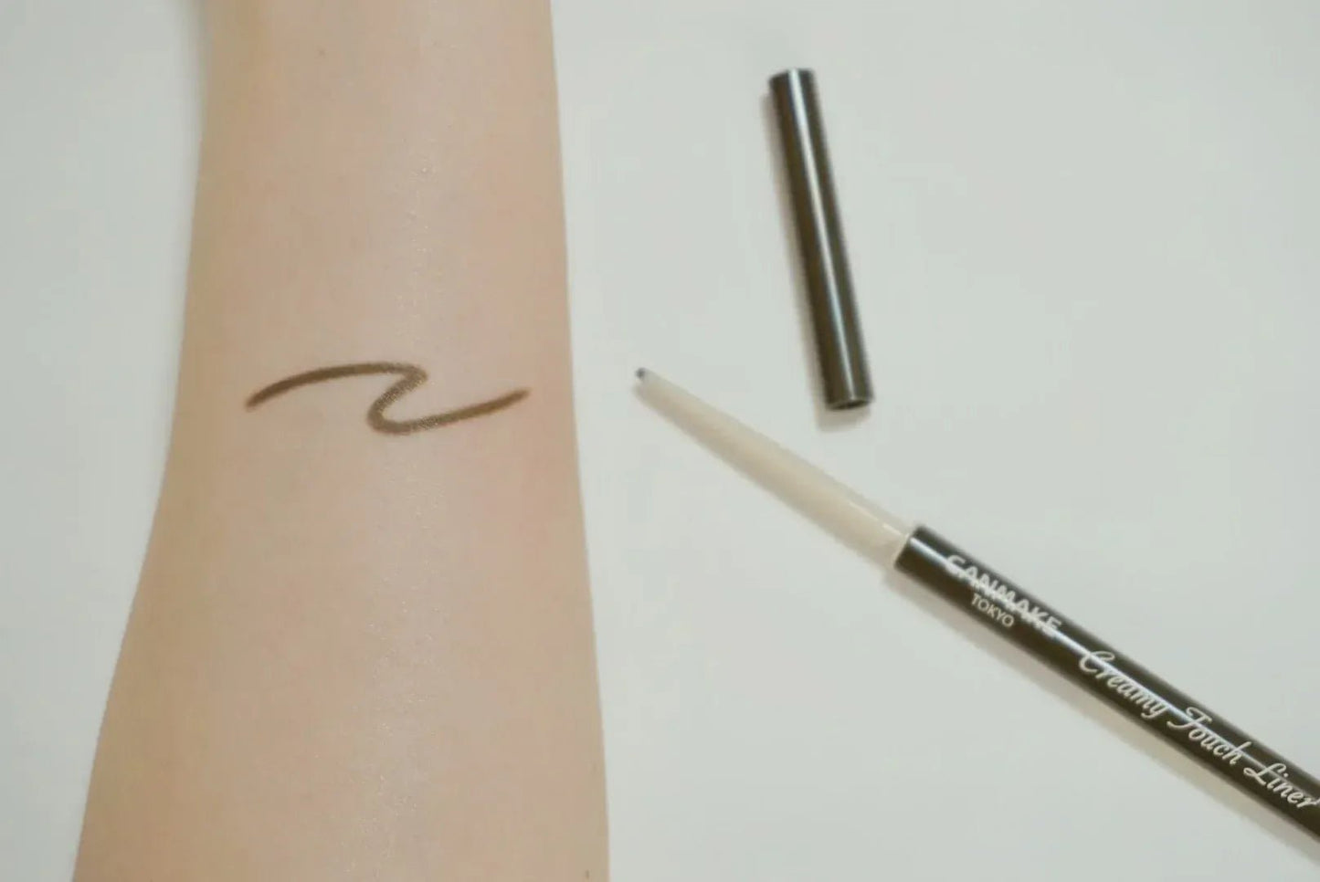 Canmake - Creamy Touch Liner 08 Matcha Khaki - AU Beauty Bazaar