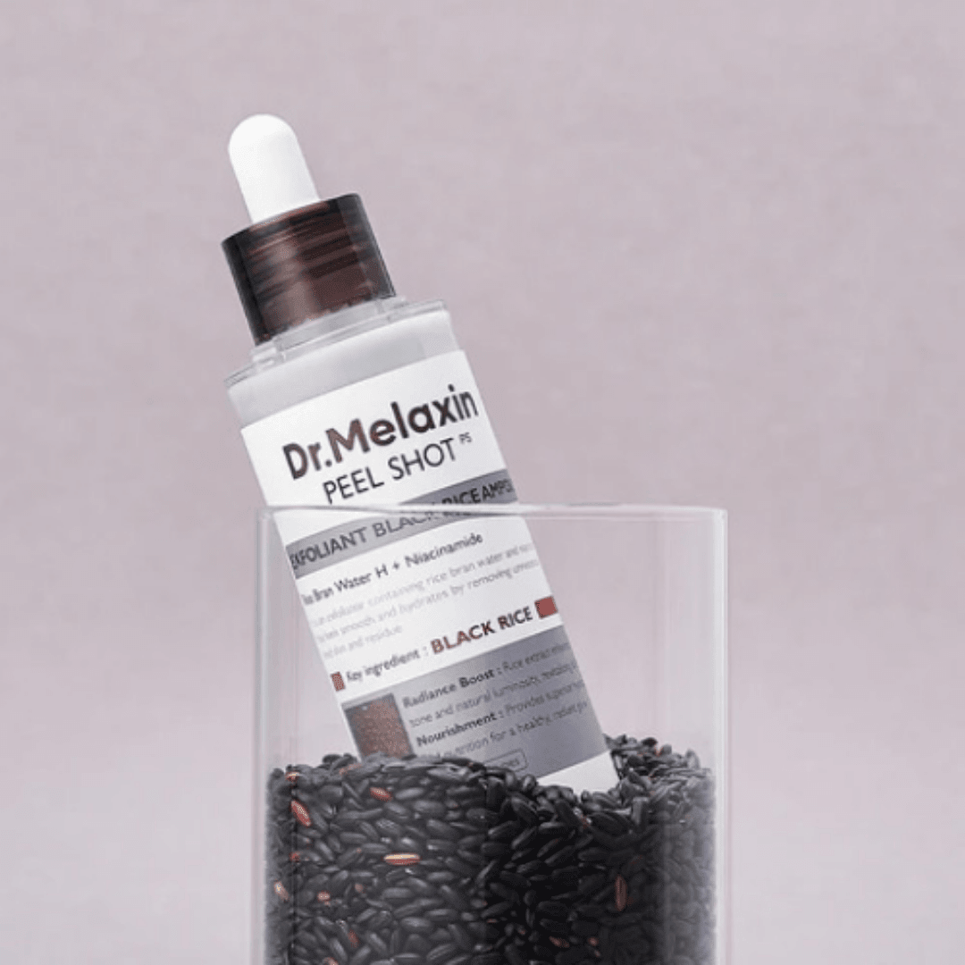 Dr. Melaxin Peel Shot Exfoliating Black Rice Ampoule 80ML - AU Beauty Bazaar