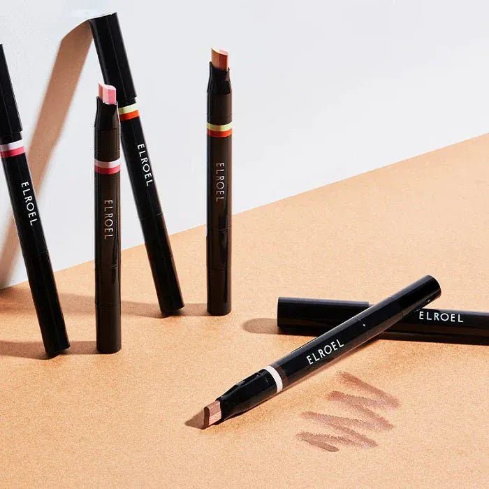 ELROEL - Blanc Double Shadow Stick 01 Gold‑Espresso - AU Beauty Bazaar