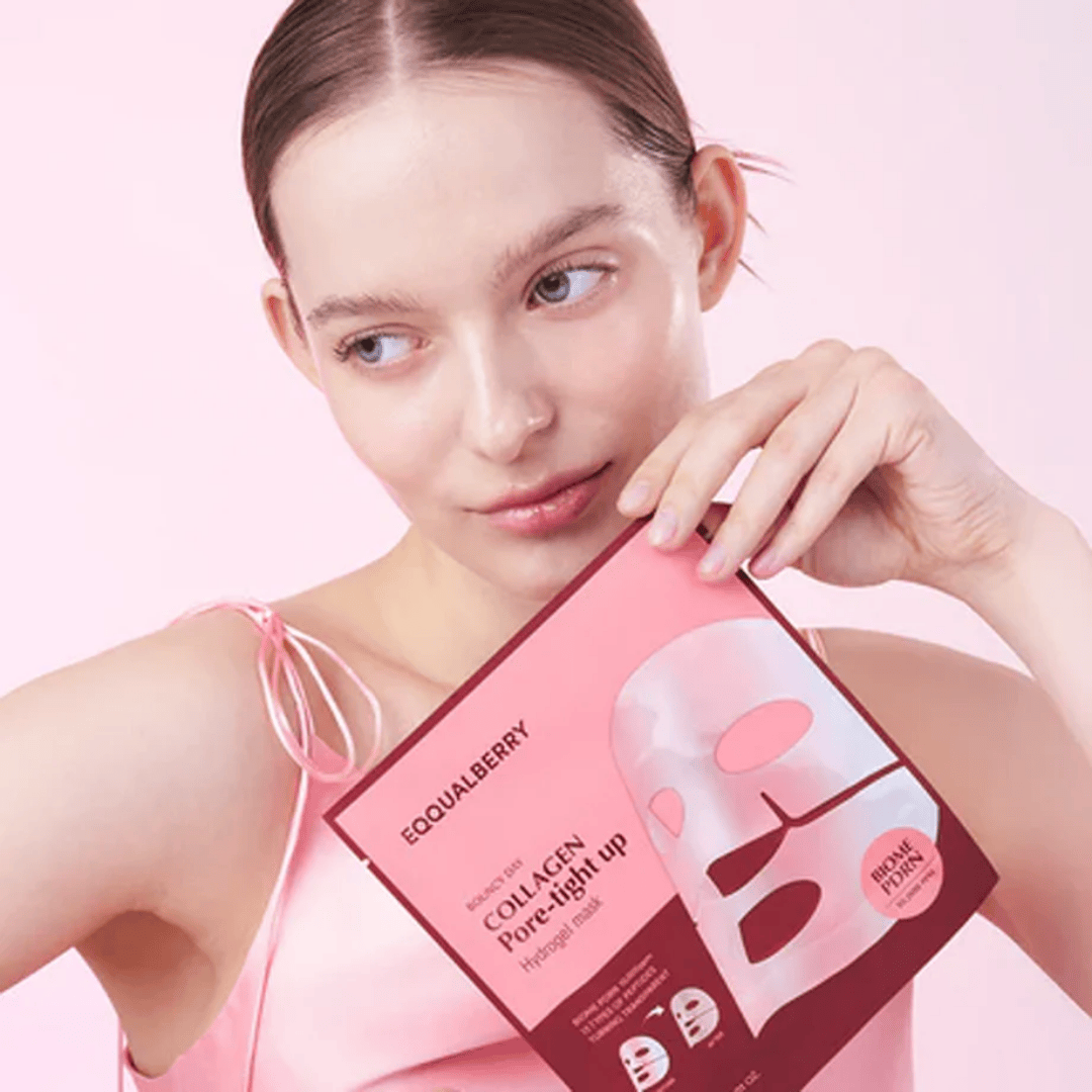 EQQUALBERRY - Collagen Pore - tight up Hydrogel Mask Set 30G (1 Piece) - AU Beauty Bazaar