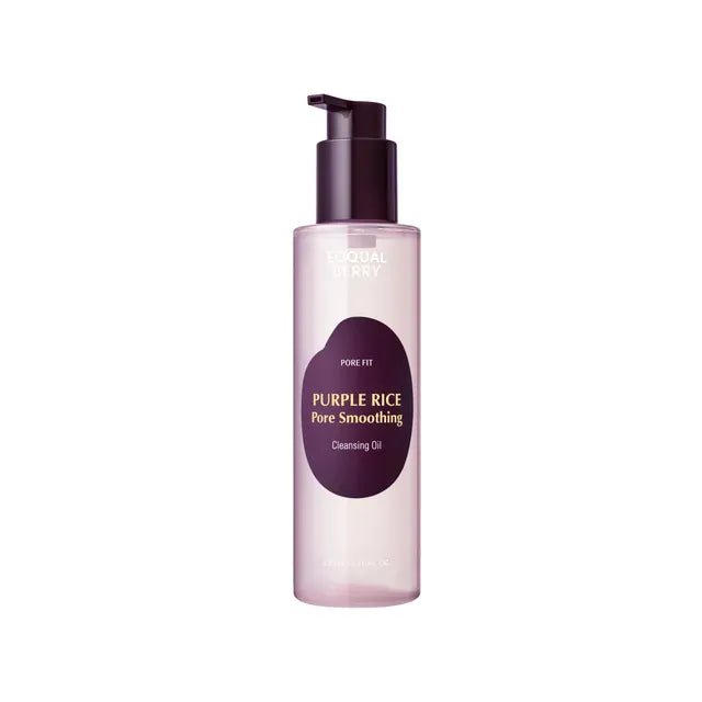 EQQUALBERRY - Purple Rice Pore Smoothing Cleansing Oil 200ML - AU Beauty Bazaar