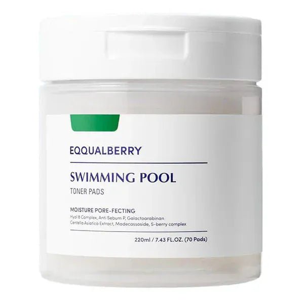 EQQUALBERRY - Swimming Pool Toner Pads (70 Pads) - AU Beauty Bazaar