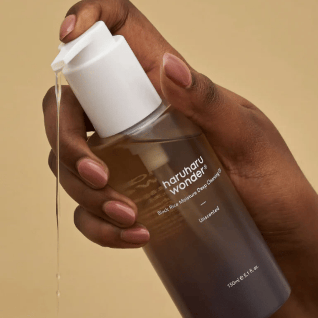 haruharu wonder - Black Rice Moisture Cleansing Oil (Unscented) 150ML - AU Beauty Bazaar