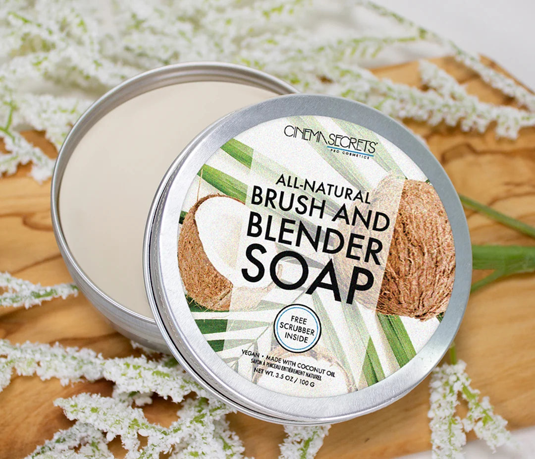 Cinema Secrets All Natural Brush Soap 100g – image 2