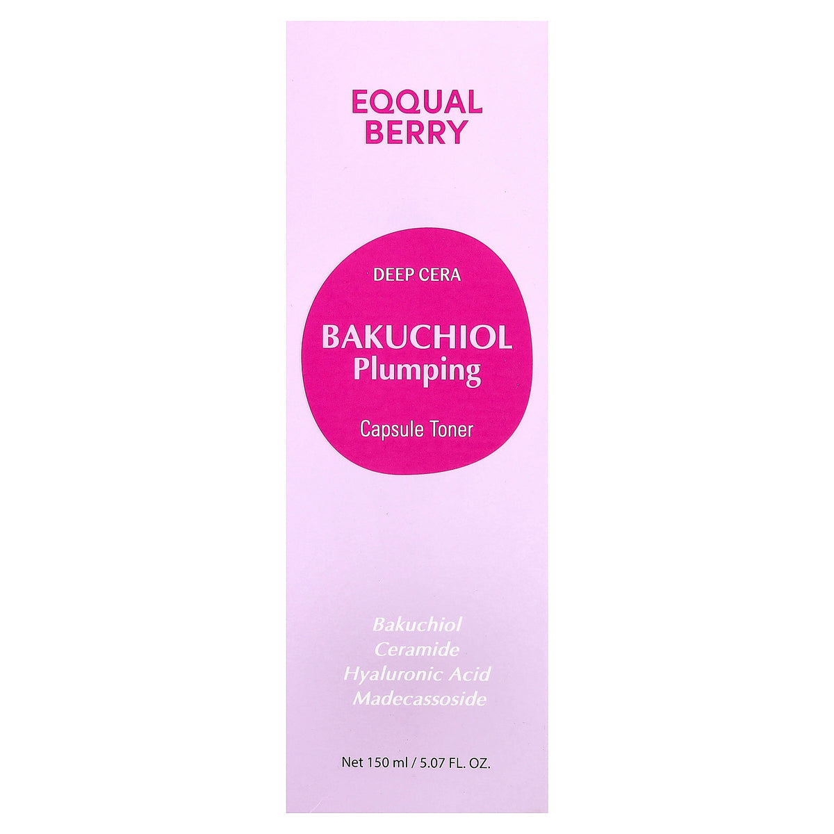 Eqqualberry Bakuchiol Plumping Capsule Toner 150ml