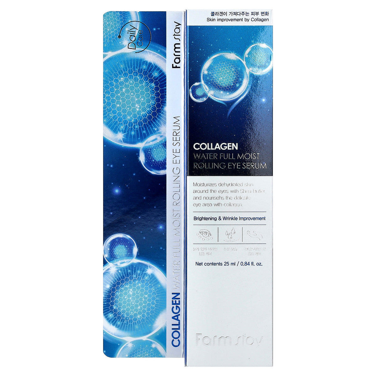 Farmstay Collagen Water Full Moist Rolling Eye Serum 25ml
