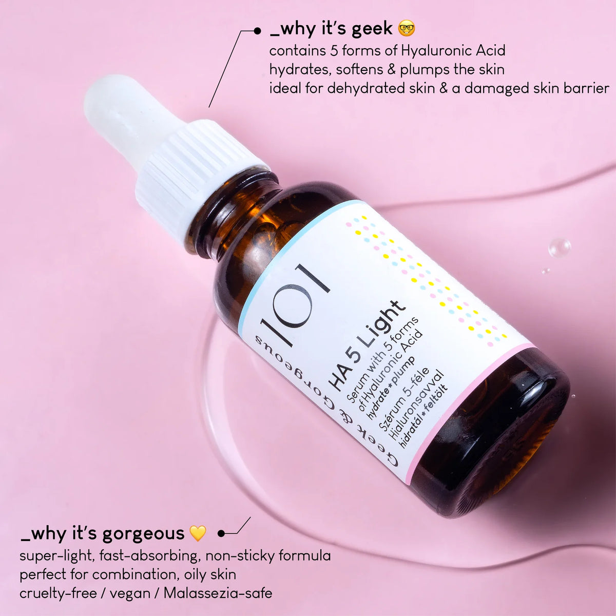 Geek & Gorgeous HA 5 Light 30ml