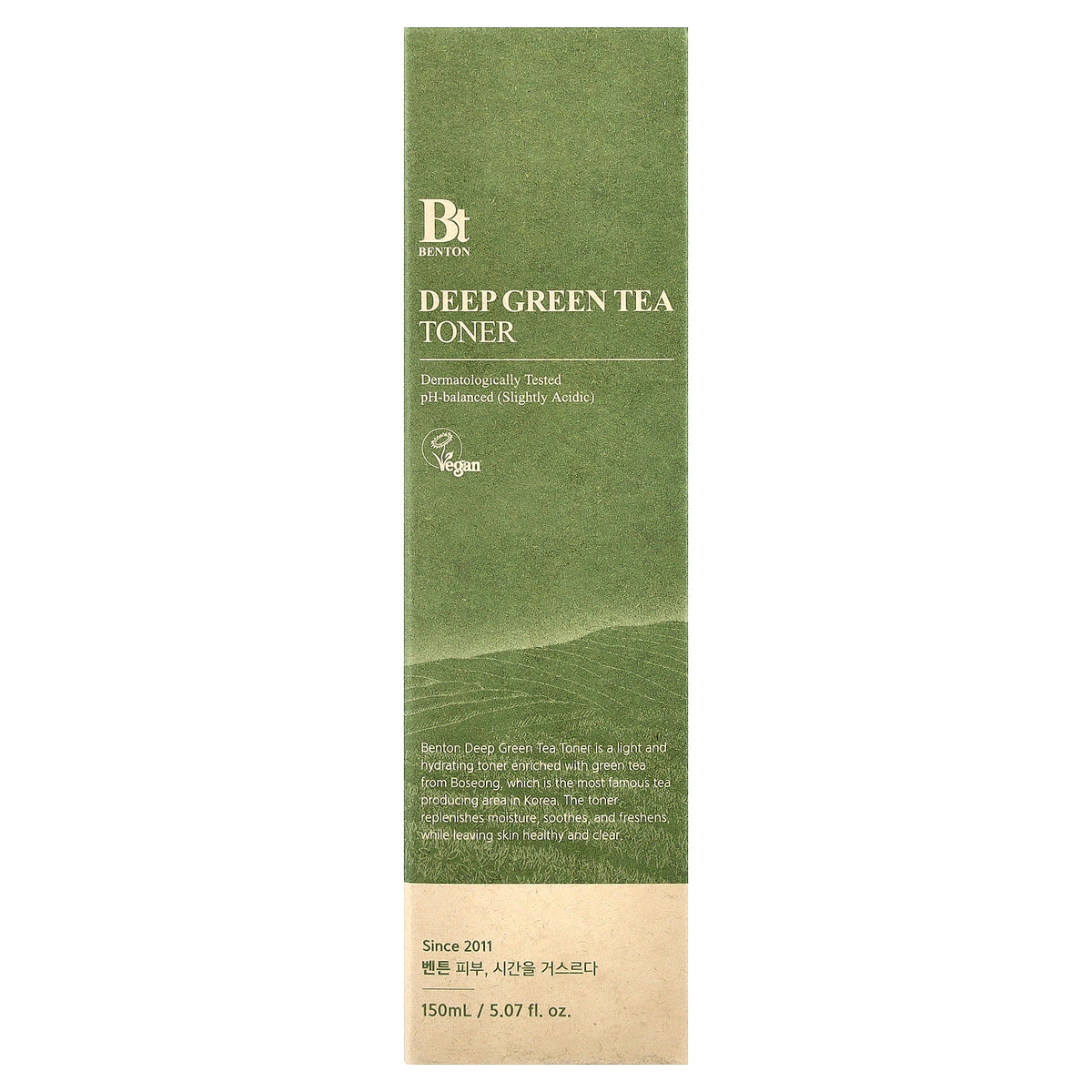 Benton Deep Green Tea Toner 150ml – image 2