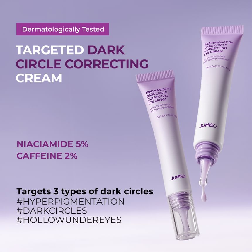 JUMISO Niacinamide 5+ Eye Cream with niacinamide and caffeine