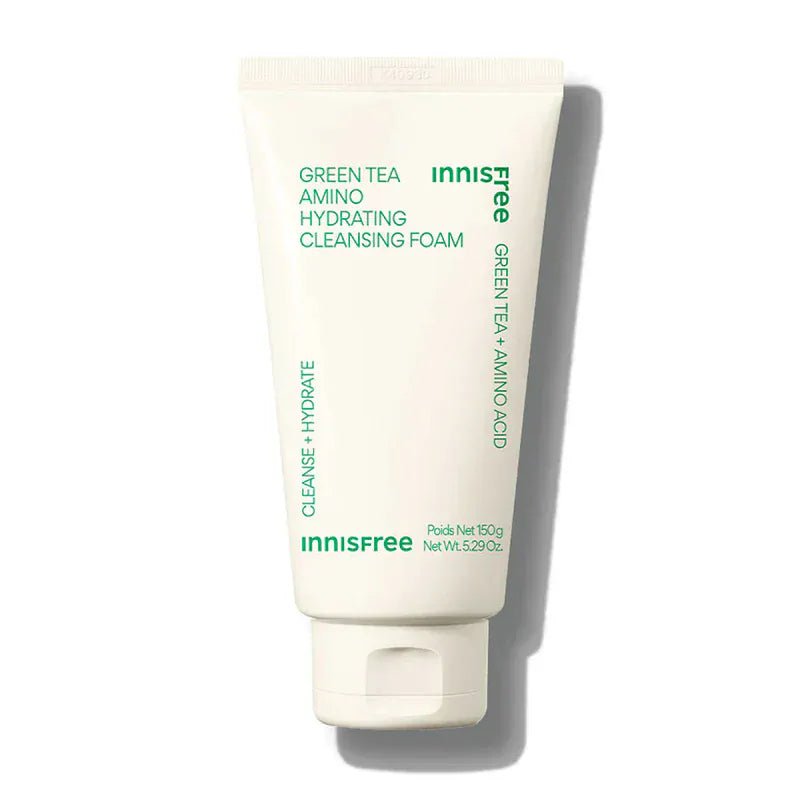 INNISFREE - Green Tea Amino Hydrating Cleansing Foam - 150G - AU Beauty Bazaar