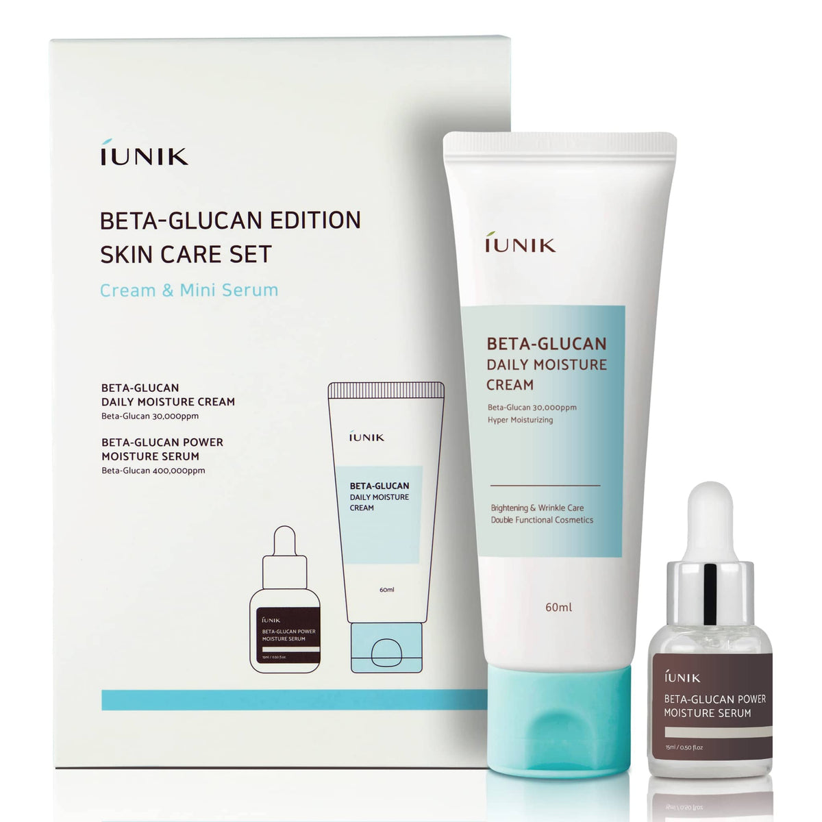 iUNIK Beta‑Glucan Edition Skincare Set - AU Beauty Bazaar