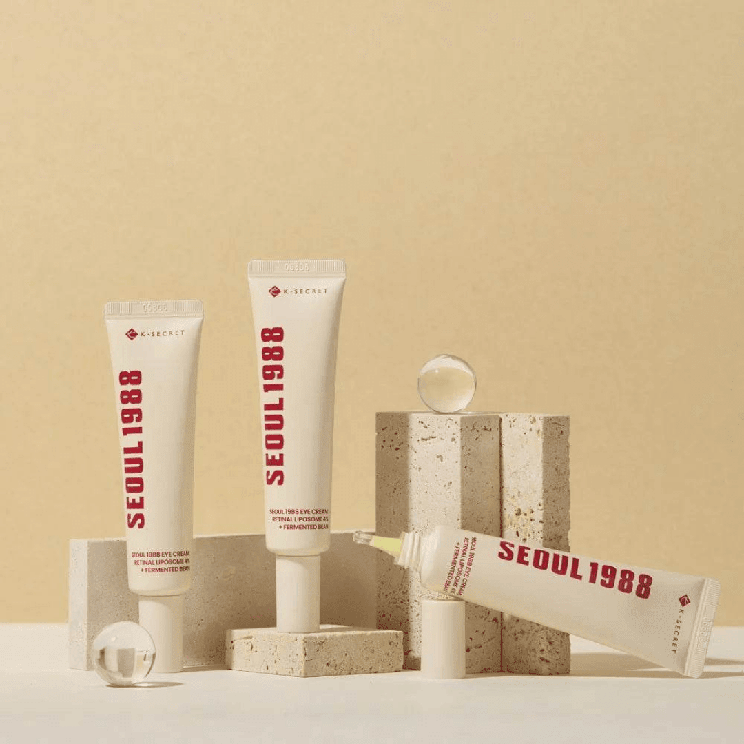 KSECRET - SEOUL 1988 Eye Cream : Retinal Liposome 4% + Fermented Bean 30ML - AU Beauty Bazaar