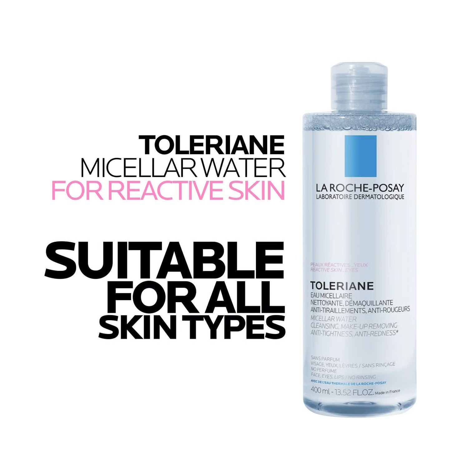 La Roche-Posay Micellar Water Sensitive and Reactive Skin 400mL
