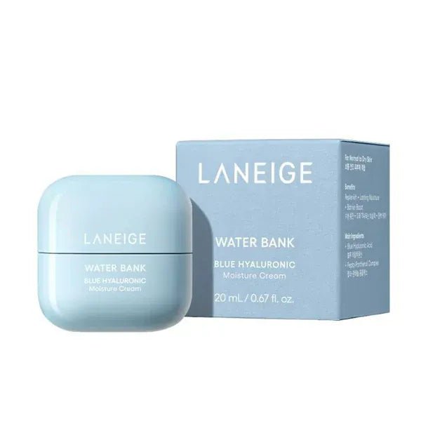 LANEIGE - Water Bank Blue Hyaluronic Moisture Cream Mini - 10ML - AU Beauty Bazaar