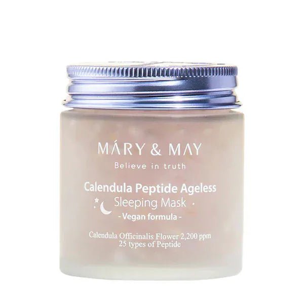Mary & May Calendula Peptide Ageless Sleeping Mask 110g - AU Beauty Bazaar