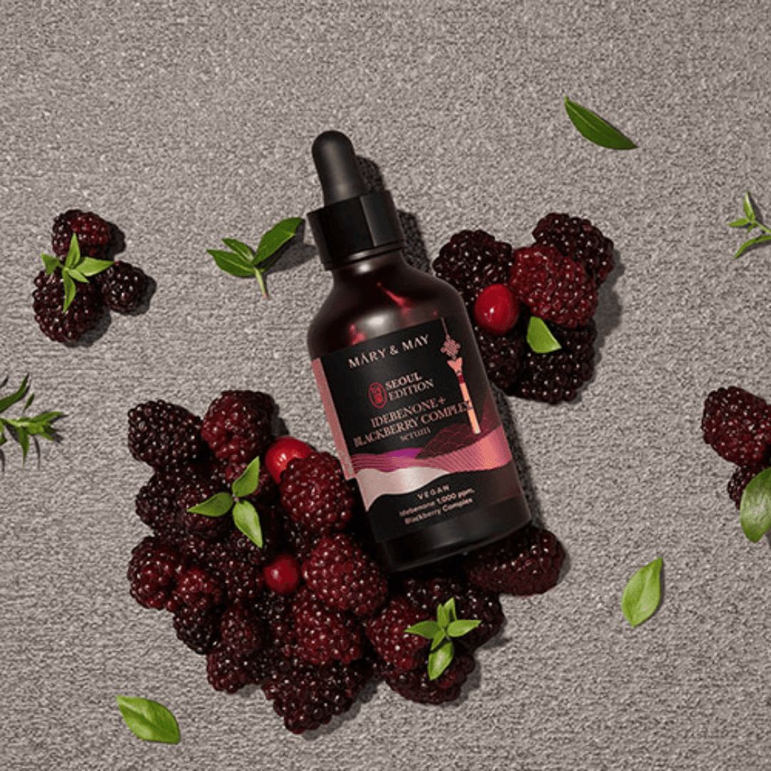 Mary & May Idebenone + Blackberry Complex Serum 80ML - AU Beauty Bazaar