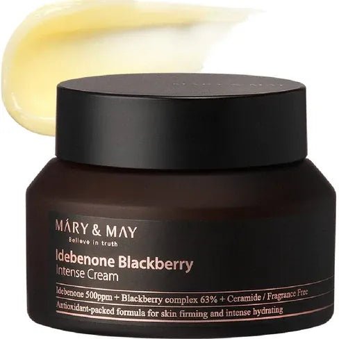 Mary & May - Idebenone Blackberry Intense Cream 70g - AU Beauty Bazaar
