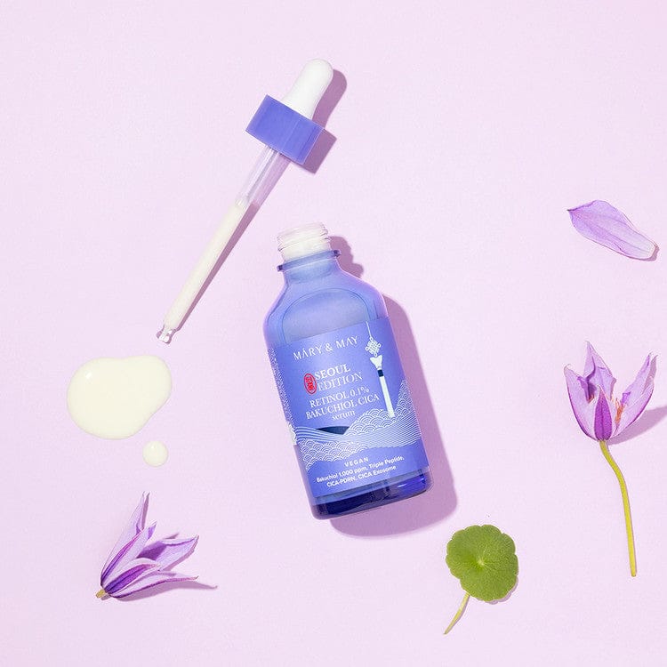 Mary & May Retinol 0.1% Bakuchiol CICA Serum 80ML - AU Beauty Bazaar