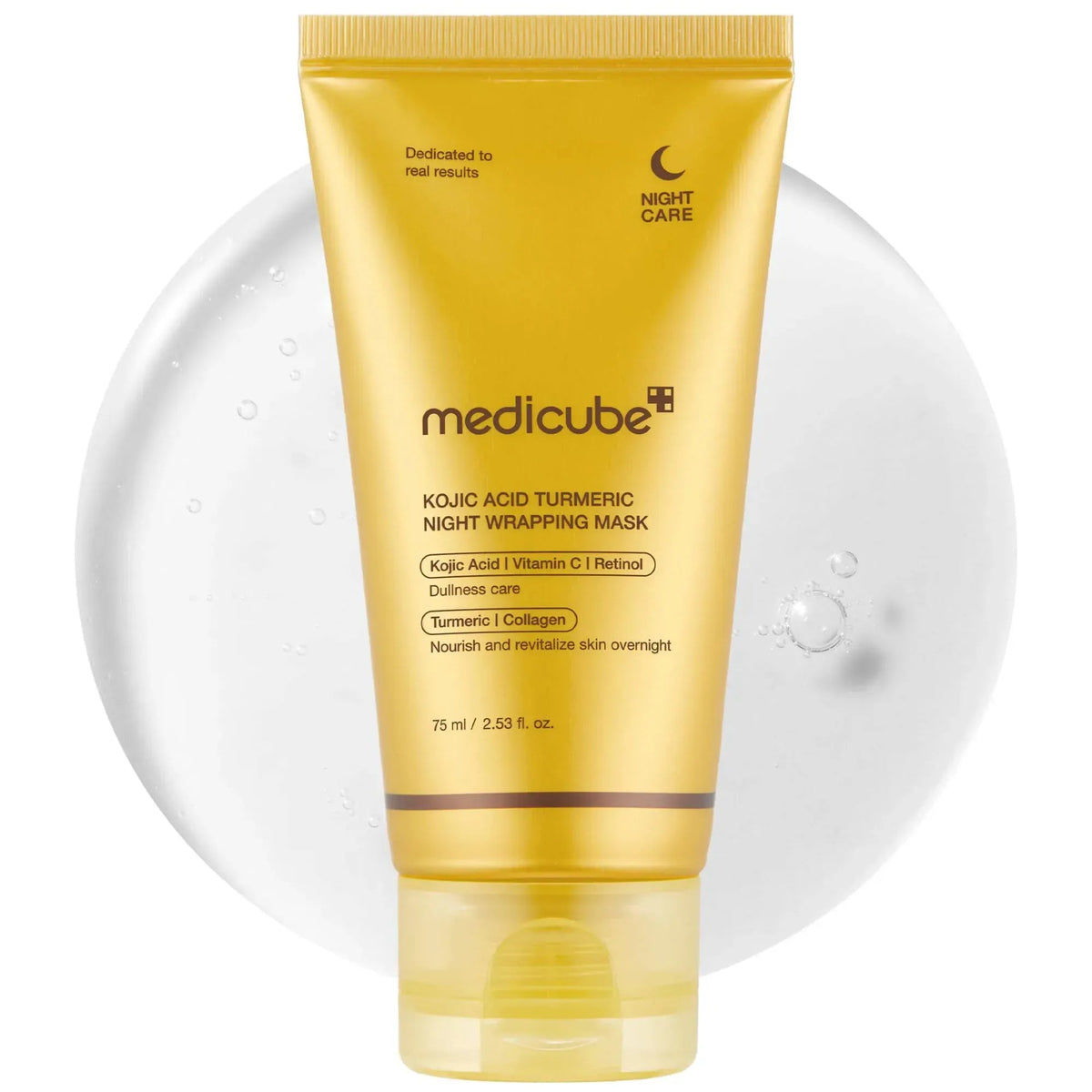 Medicube - Kojic Acid Turmeric Night Wrapping Mask 75ML - AU Beauty Bazaar