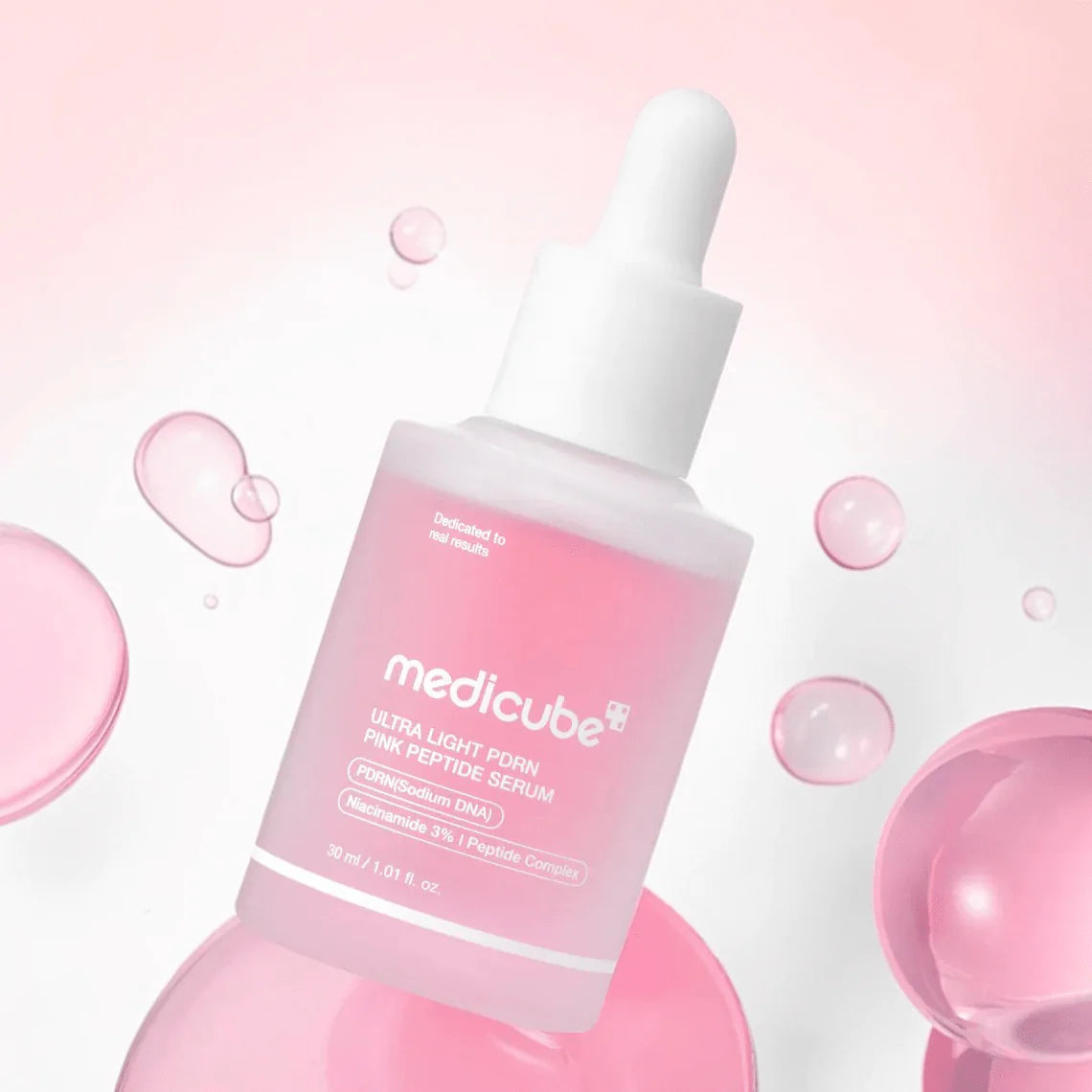 MEDICUBE PDRN PINK PEPTIDE SERUM ULTRA LIGHT 30ml