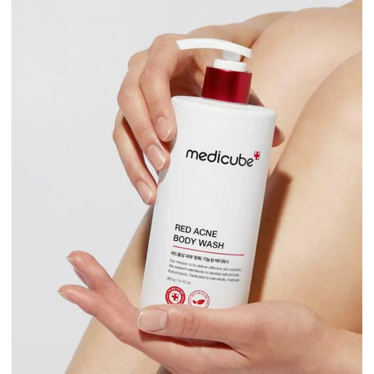 MEDICUBE Red Acne Body Wash 2.0 400g - AU Beauty Bazaar