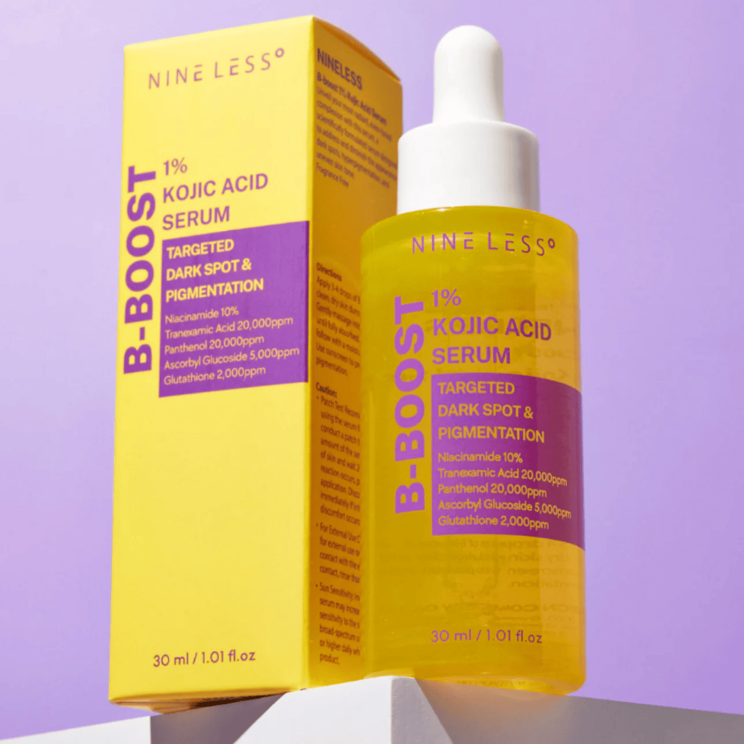 NINELESS - B - Boost 1% Kojic Acid Serum 30ML - AU Beauty Bazaar