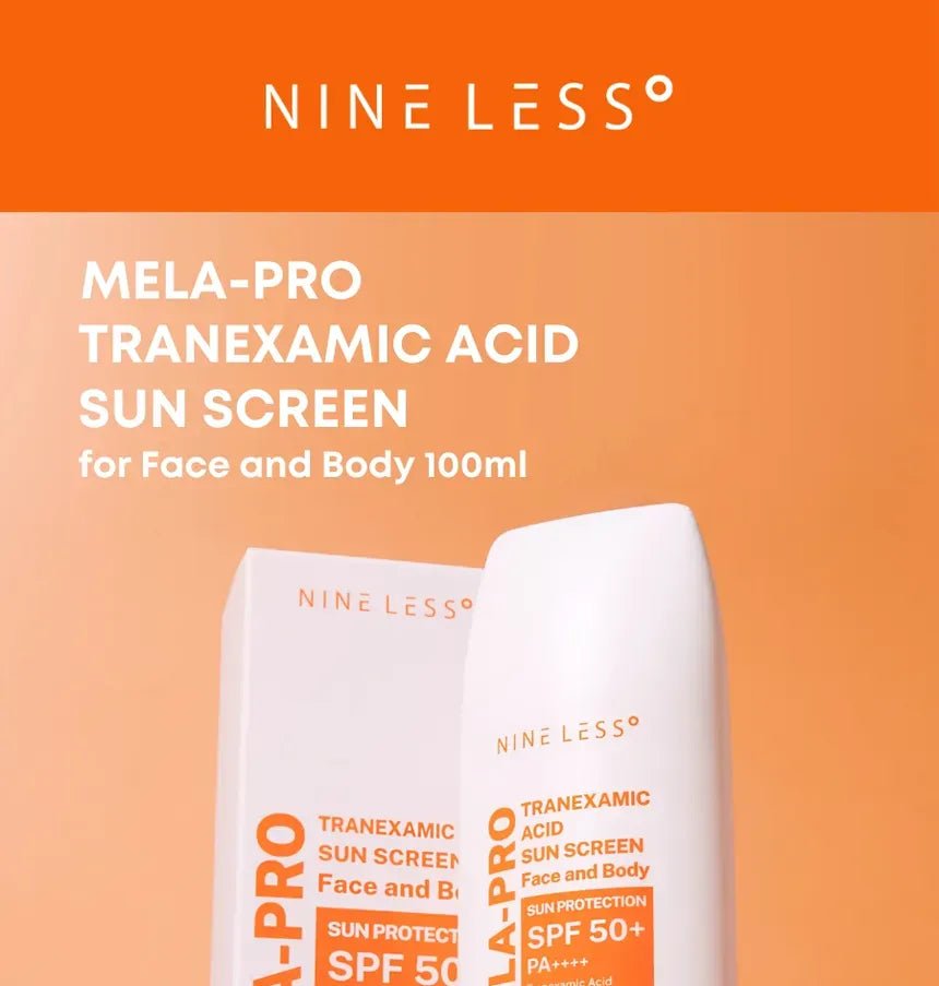 NINELESS - Mela - Pro Tranexamic Acid Sun Screen 100ML - AU Beauty Bazaar