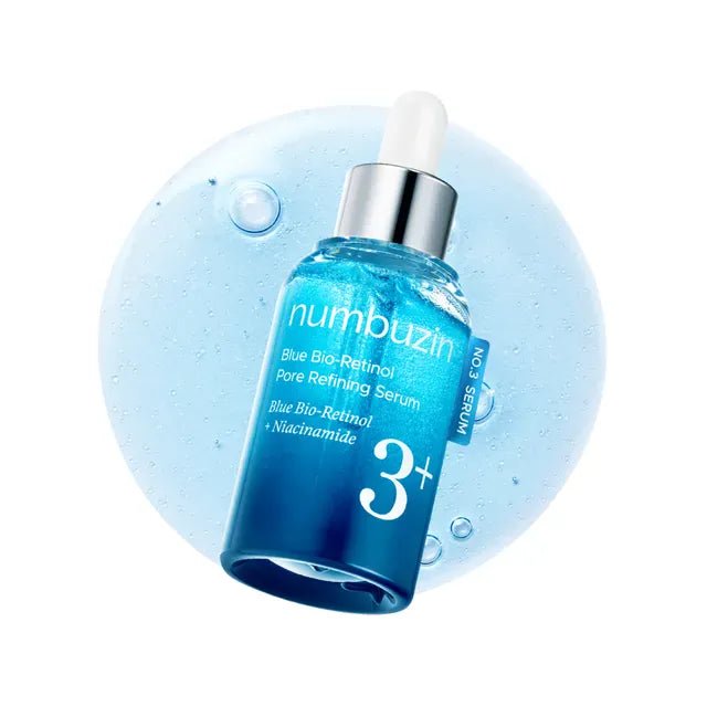 Numbuzin - No.3 Blue Bio - Retinol Pore Refining Serum 30ML - AU Beauty Bazaar