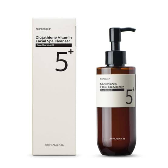 Numbuzin No.5+ Glutathione Vitamin Facial Spa Cleanser 200ml - AU Beauty Bazaar