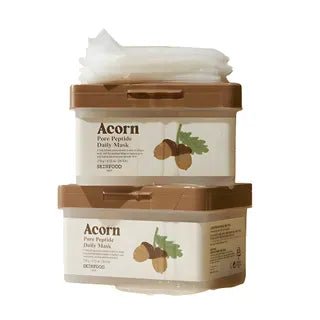 SKINFOOD - Acorn Pore Peptide Daily Mask (30 sheets) - AU Beauty Bazaar