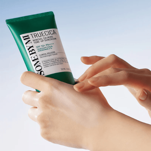 SOME BY MI Truecica Mineral Calming Tone Up Suncream SPF 50+ PA++++ 50ml - AU Beauty Bazaar