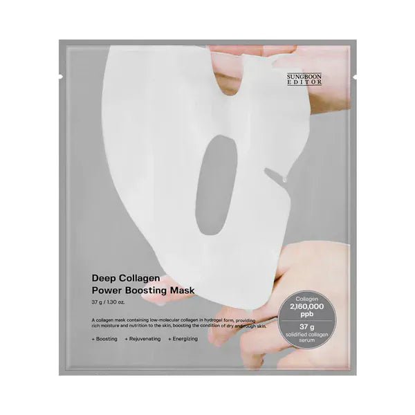 SUNGBOON EDITOR Deep Collagen Power Boosting Mask (1 PiECE) - AU Beauty Bazaar