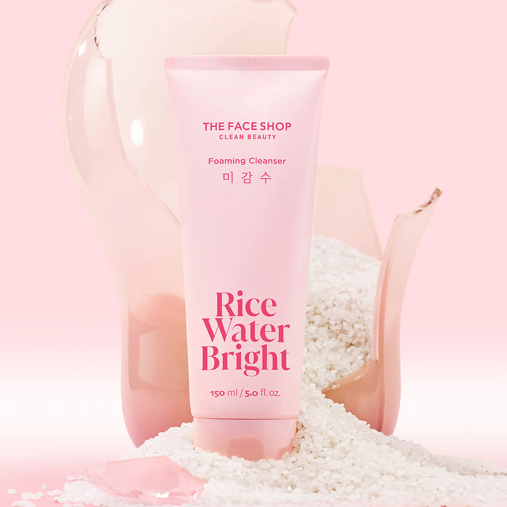 The Face Shop Rice Water Bright Foaming Cleanser 100ml