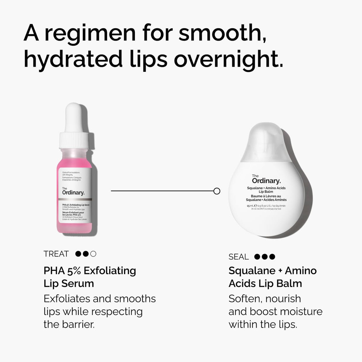 The Ordinary Squalane + Amino Acids Lip Balm 15mL