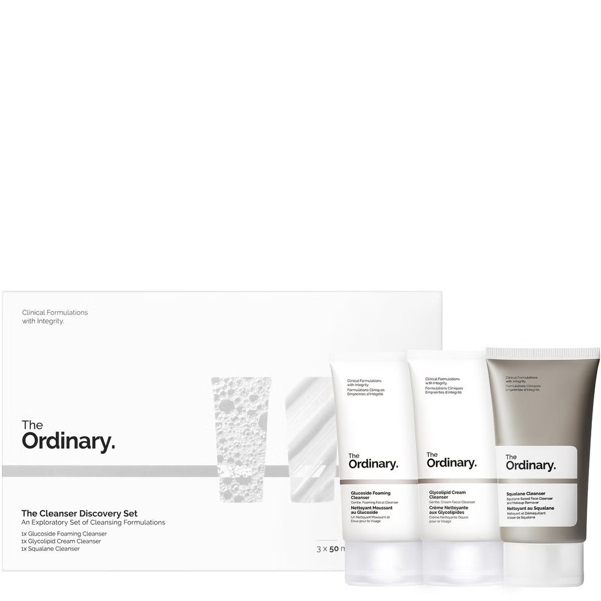 The Ordinary The Cleanser Discovery Set 3 Pieces