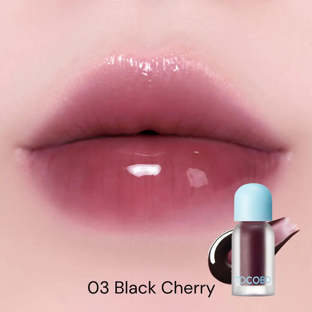 TOCOBO JUICY BERRY PLUMPING LIP OIL 03 BLACK CHERRY